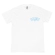 画像2: CRIME LET HIM WHO IS WITHOUT SIN CAST THE FIRST STONE Tシャツ (WHITE) (2)