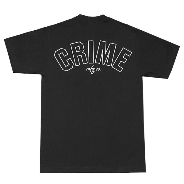 画像1: CRIME ARCH Tシャツ (BLACK) (1)