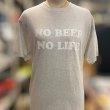 画像4: NO BEER NO LIFE Tシャツ (OATMEAL/WHITE) (4)