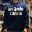 画像2: LOS ANGELS HOODIE (NAVY) (2)