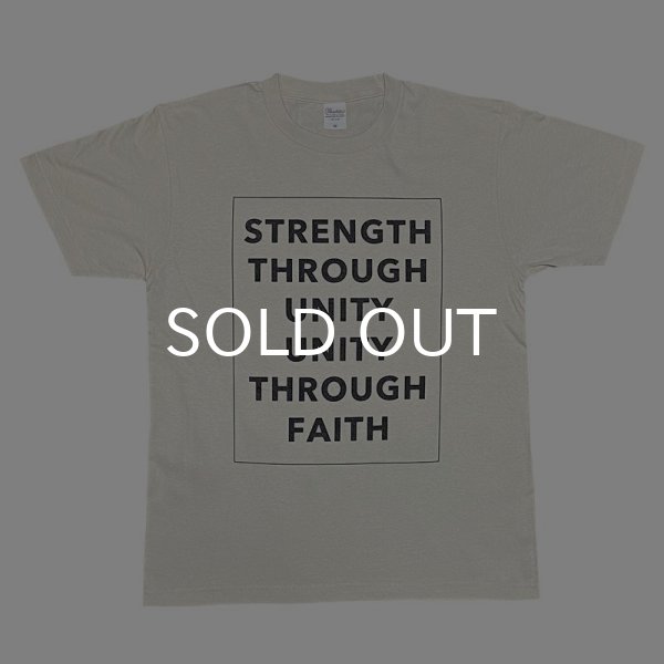 画像1: STRENGTH THROUGH UNITY Tシャツ (LIGHT BEIGE) (1)