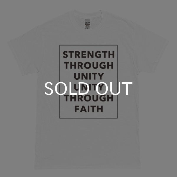 画像1: STRENGTH THROUGH UNITY Tシャツ (WHITE) (1)