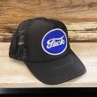 画像2: FUCK LOGO SNAPBACK CAP (BLACK/BLUE) (2)