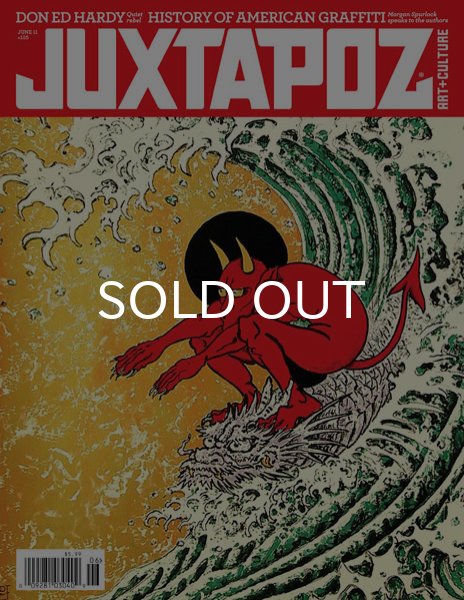 画像1: JUXTAPOZ / MAGAZINE 2011年6月号 #125 (1)