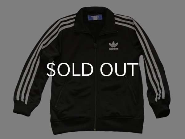 画像1: 【SALE】ADIDAS / KIDS TRACK JACKET (BLACK) (1)