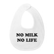 画像3: 【1/29入荷】NO MILK NO LIFE ベビースタイ・ビブ  (WHITE) (3)