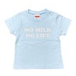 画像1: NO MILK NO LIFE キッズTシャツ / (LIGHT BLUE) (1)