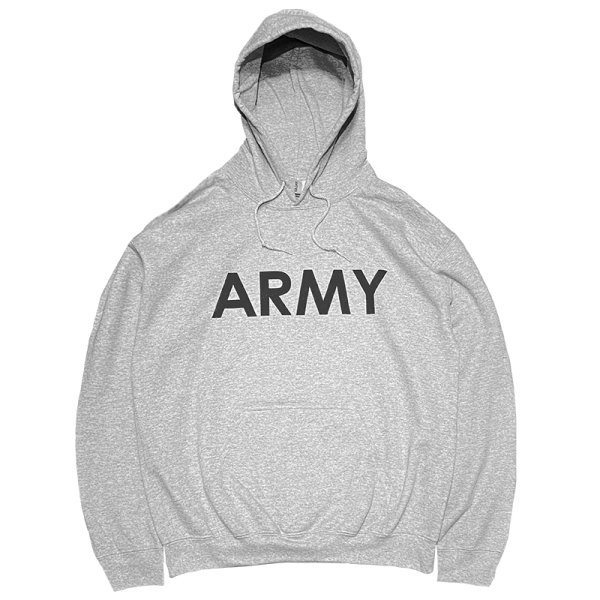 画像1: ARMY HOODIE (HEATHER GREY) (1)