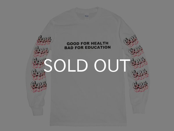 画像1: GUERRILLA BASE GALLERY ロングスリーブTシャツ / GOOD FOR HEALTH (MULTI) (1)