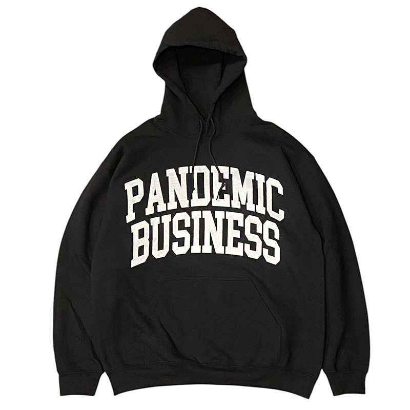 PANDEMIC BUSINESS HOODIE (BLACK)